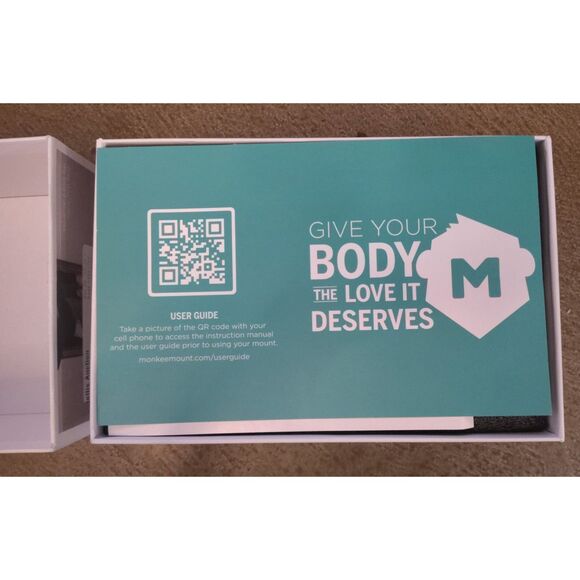 Monkee Mount Massage Gun Holder Mount Hands Free New In Open Box Self Massage - Picture 3 of 7